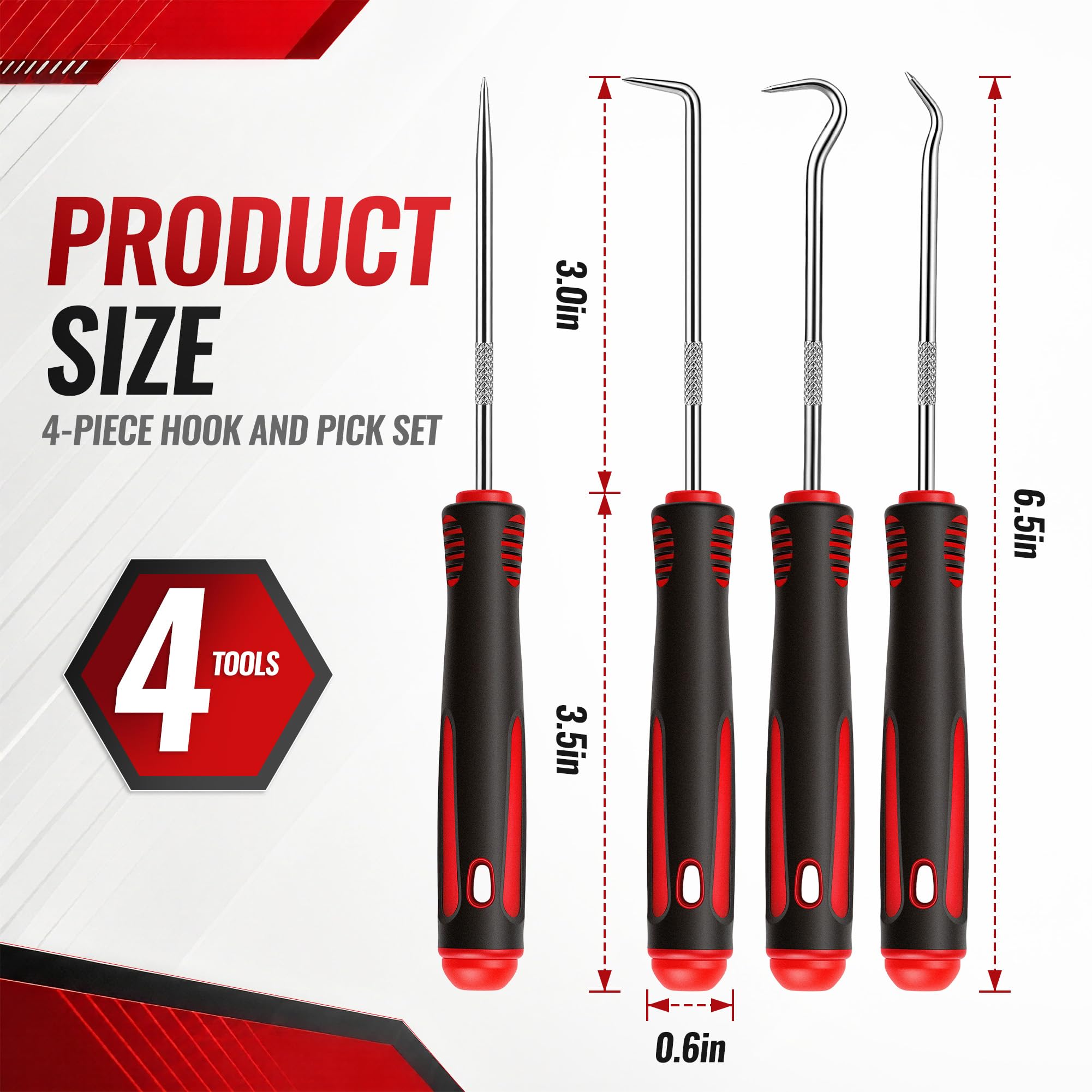 EVEUDER textured handle grip providing non-slip control during work
