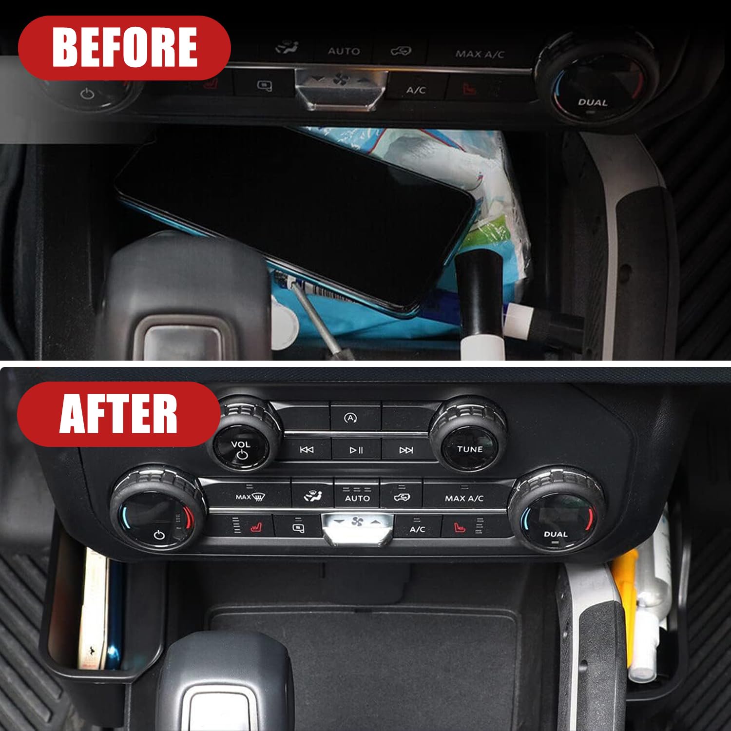 EVGoXMods ABS matte finish interior part adds rugged, durable style