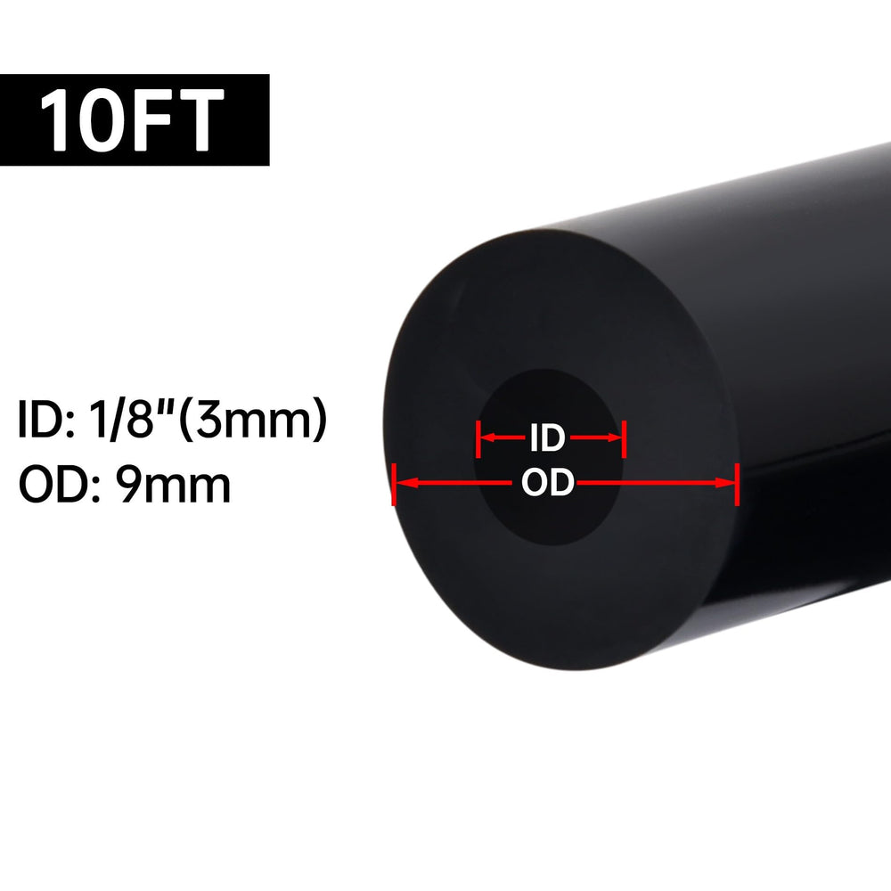 EVIL ENERGY silicone vacuum tubing end connector close-up for secure fits.