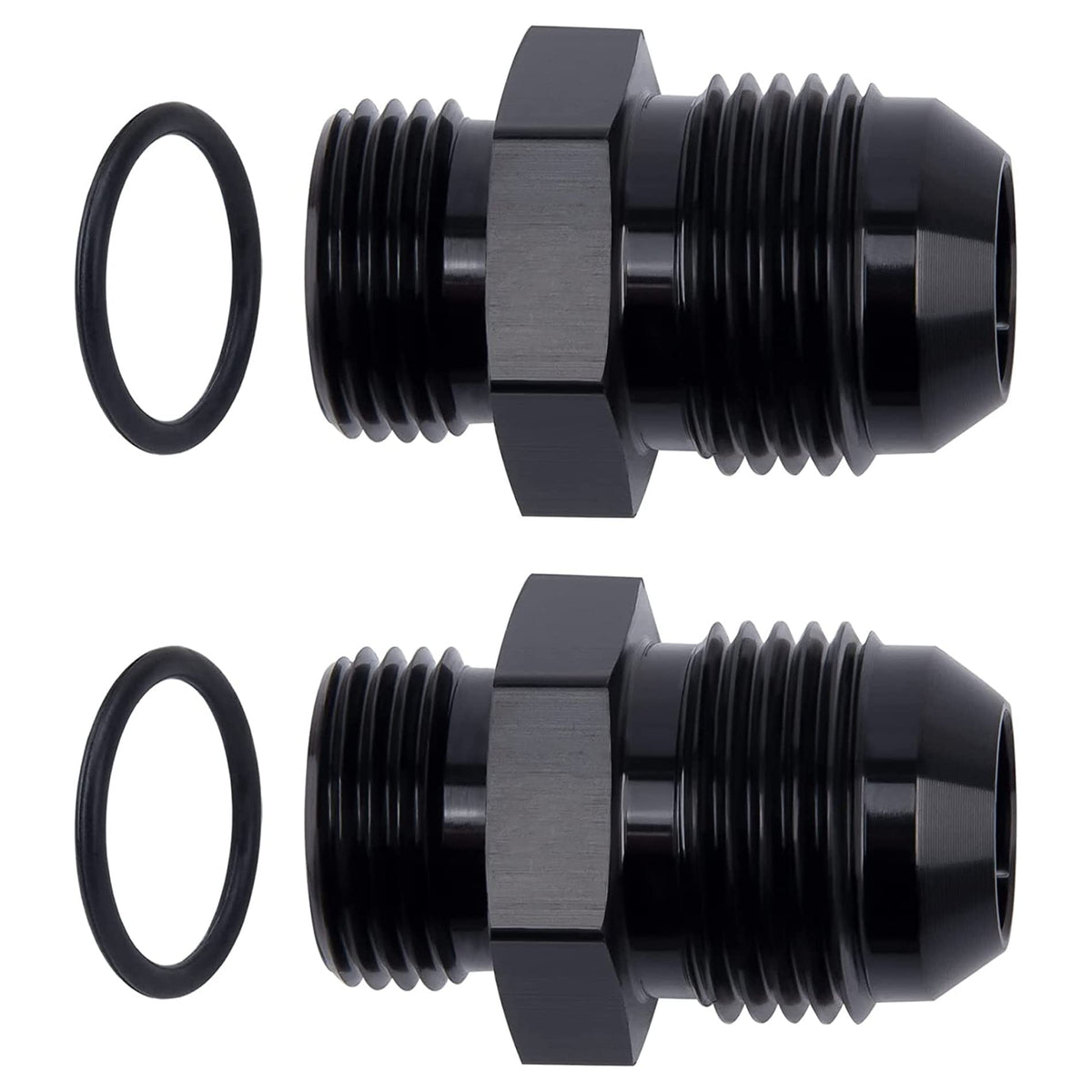 EVIL ENERGY 10AN flare to AN8 ORB male fitting connects high-pressure lines securely