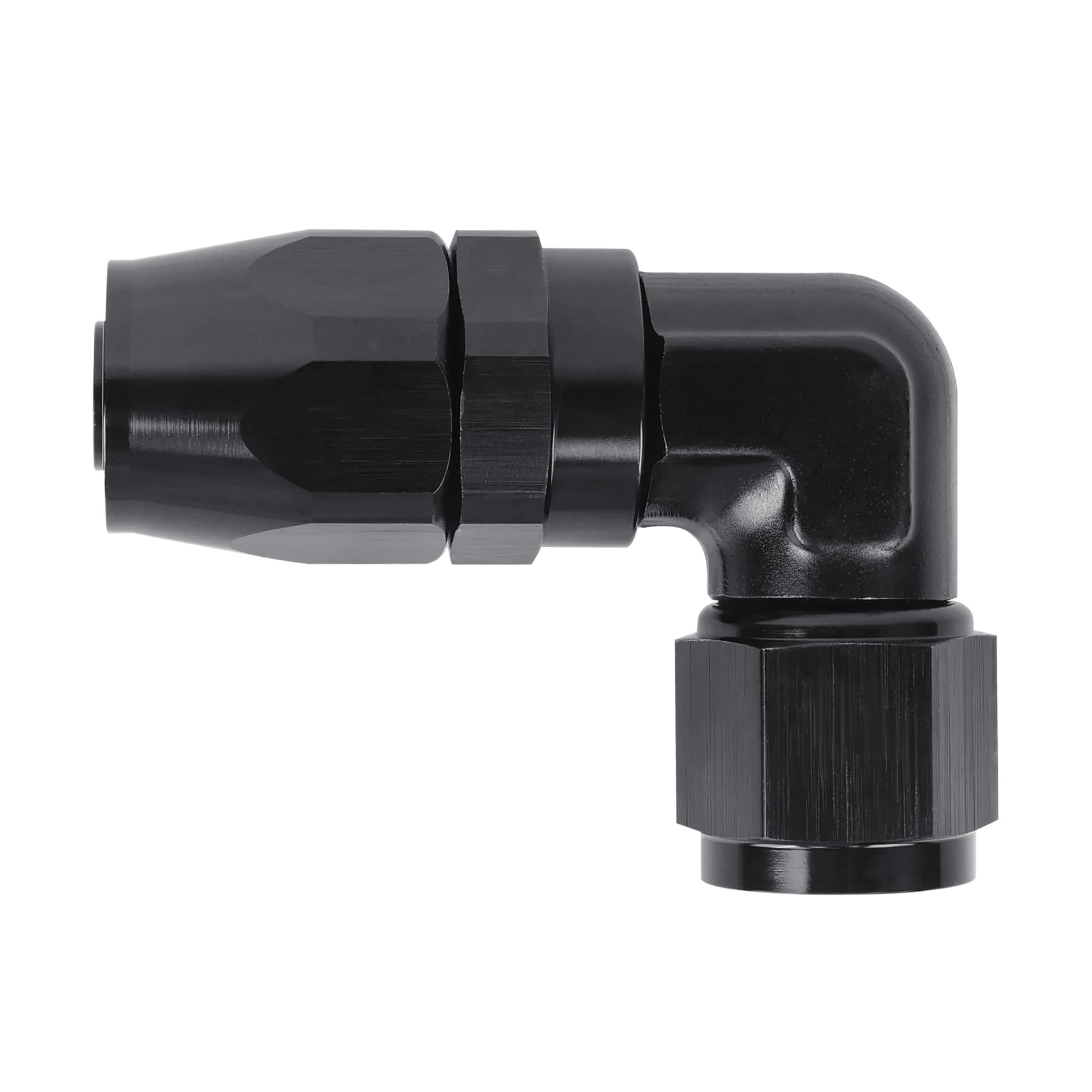 EVIL ENERGY 10AN hose end with 90-degree swivel for tight-space routing