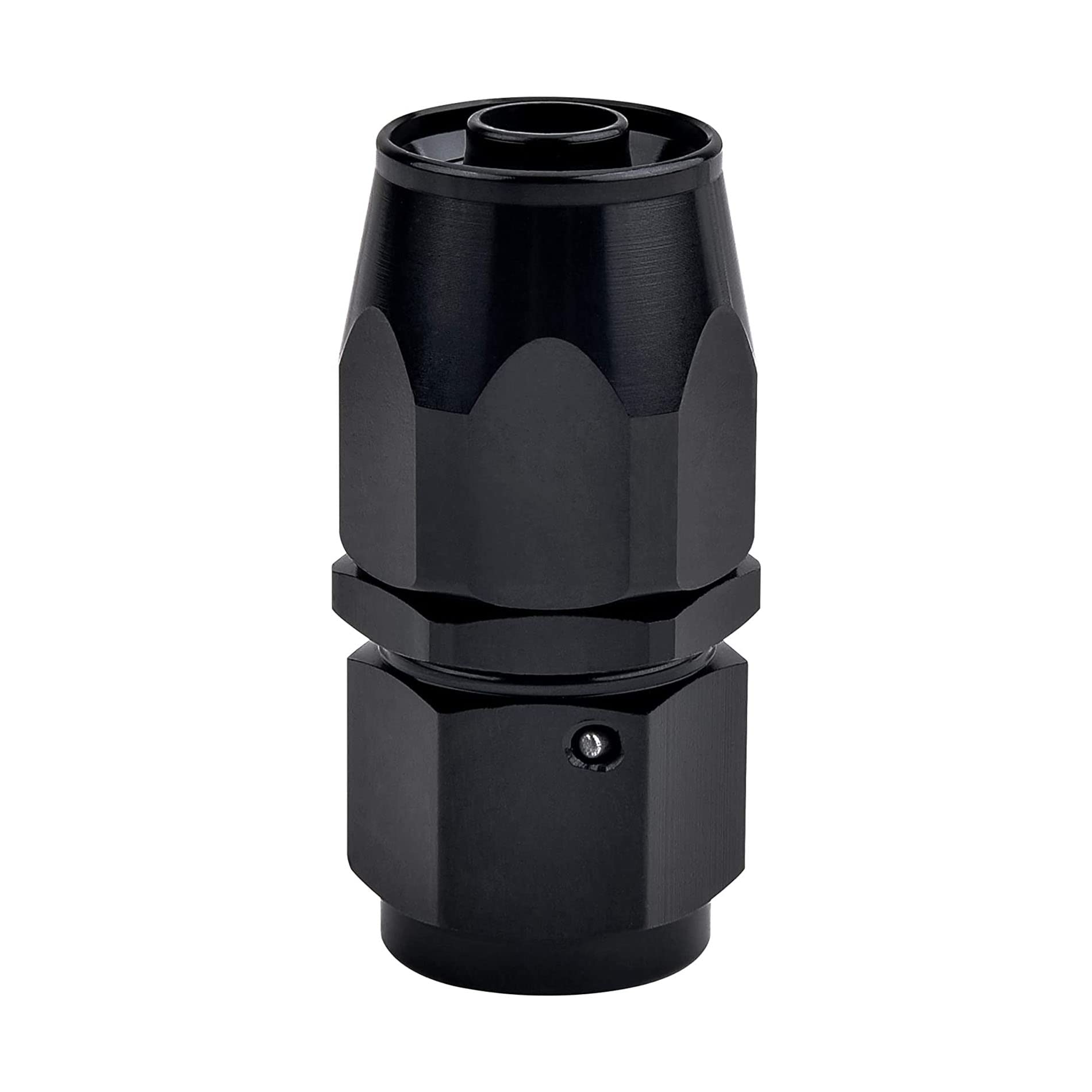 EVIL ENERGY 10AN hose end straight swivel improves CPE braided hose connections with smooth rotation.
