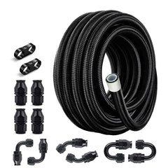 EVIL ENERGY 10AN PTFE fuel line kit for high heat automotive installations.