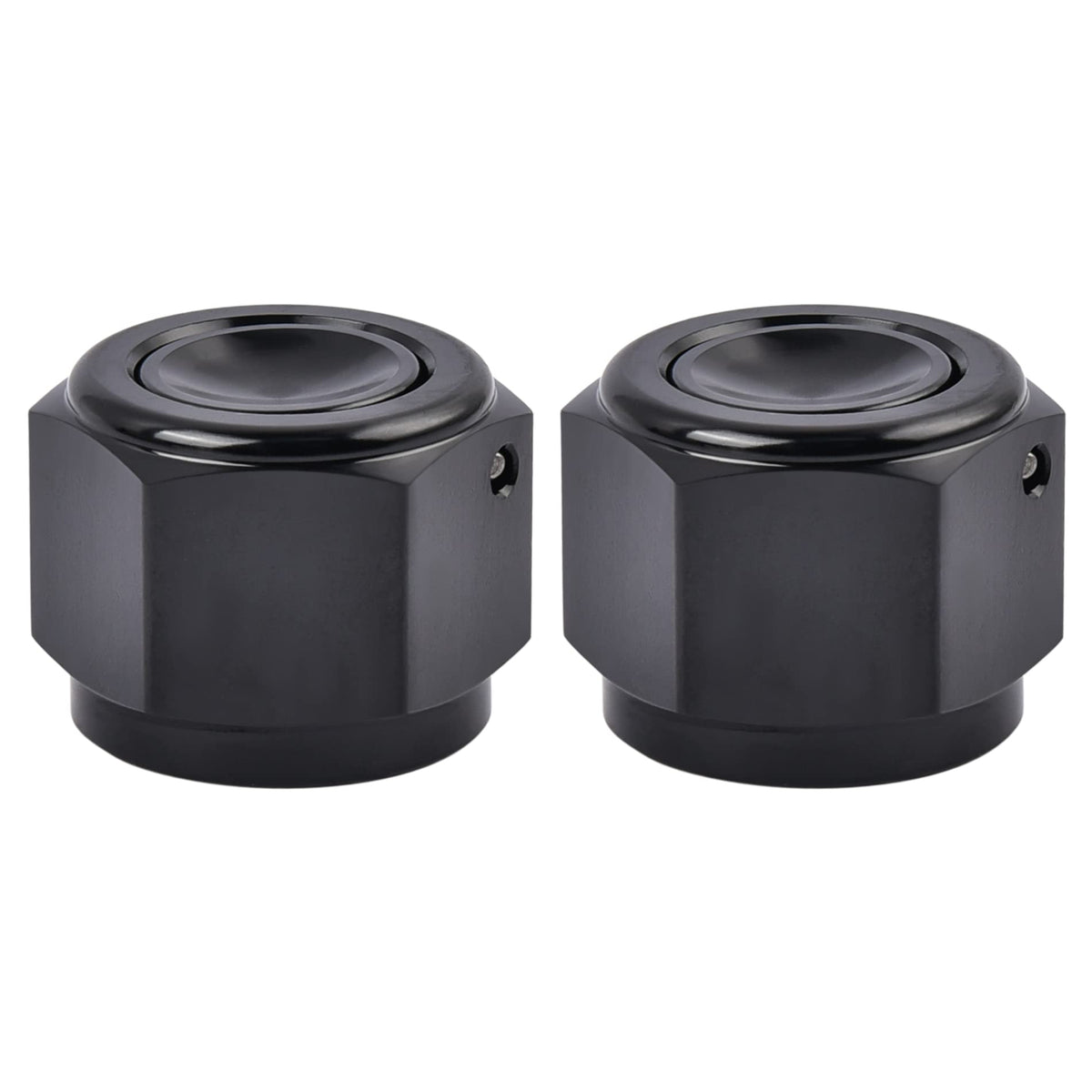 EVIL ENERGY 12AN flare cap block-off plug protecting fuel lines from dirt and debris