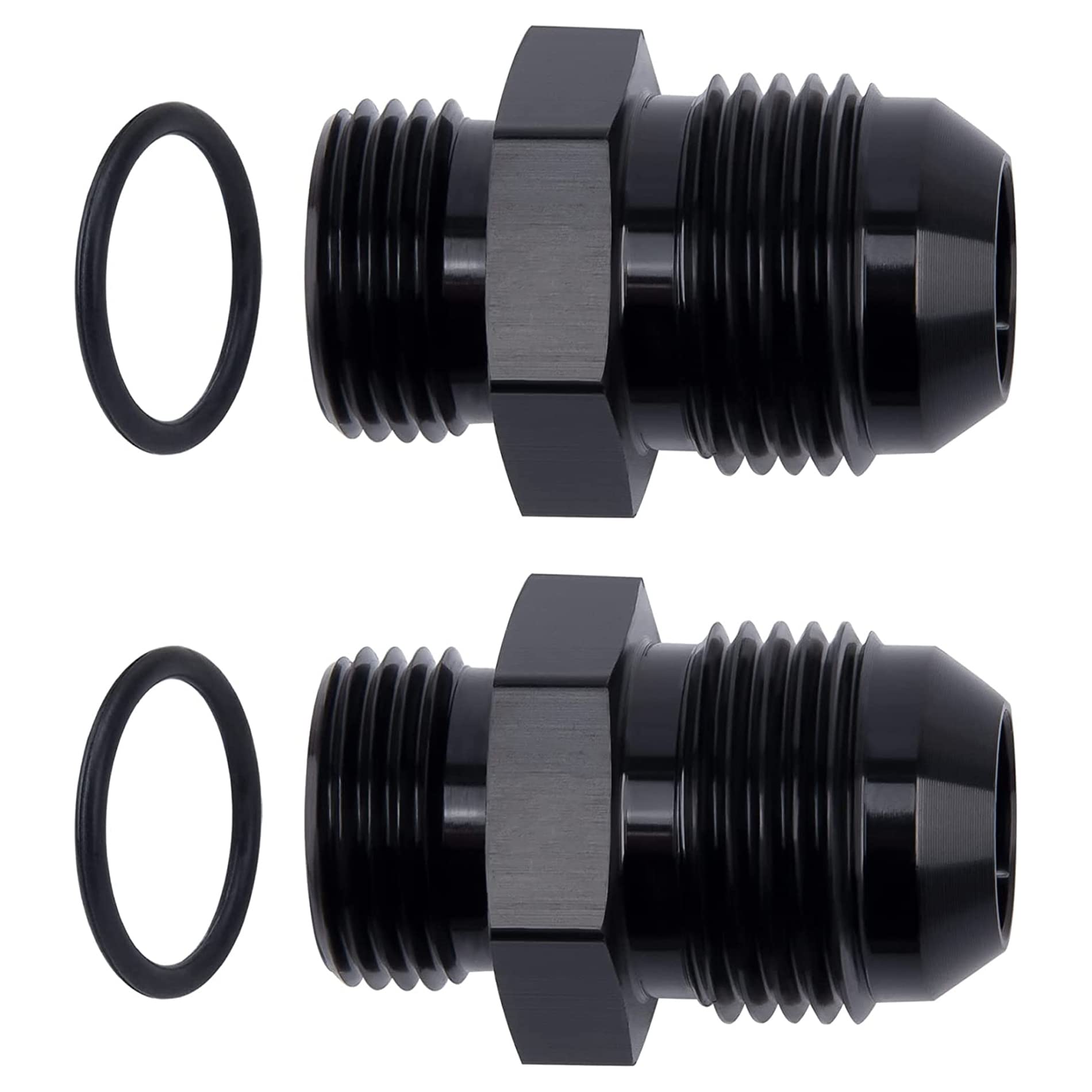 EVIL ENERGY 12AN flare to AN10 ORB male fitting assembly for high-pressure fuel lines