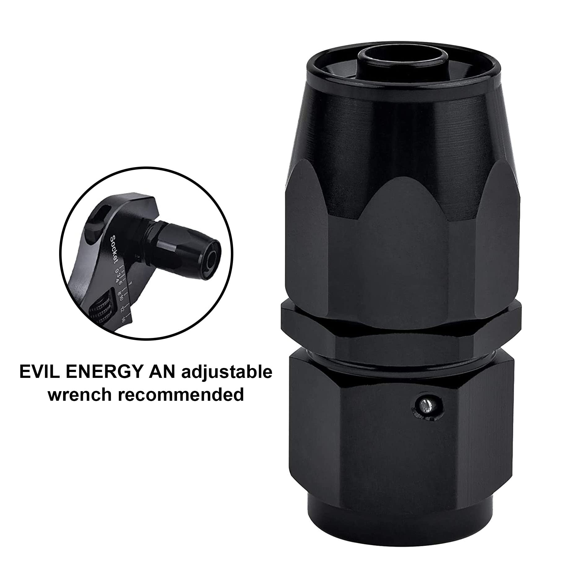 EVIL ENERGY 1500 PSI max rating fits high-demand setups.