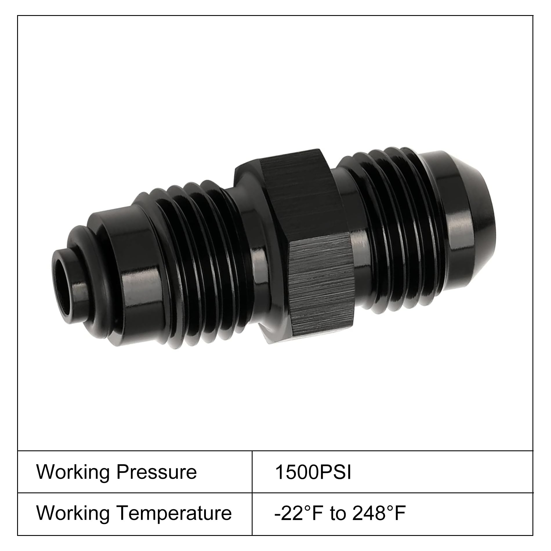 EVIL ENERGY adapter rated up to 1500 PSI for demanding systems.