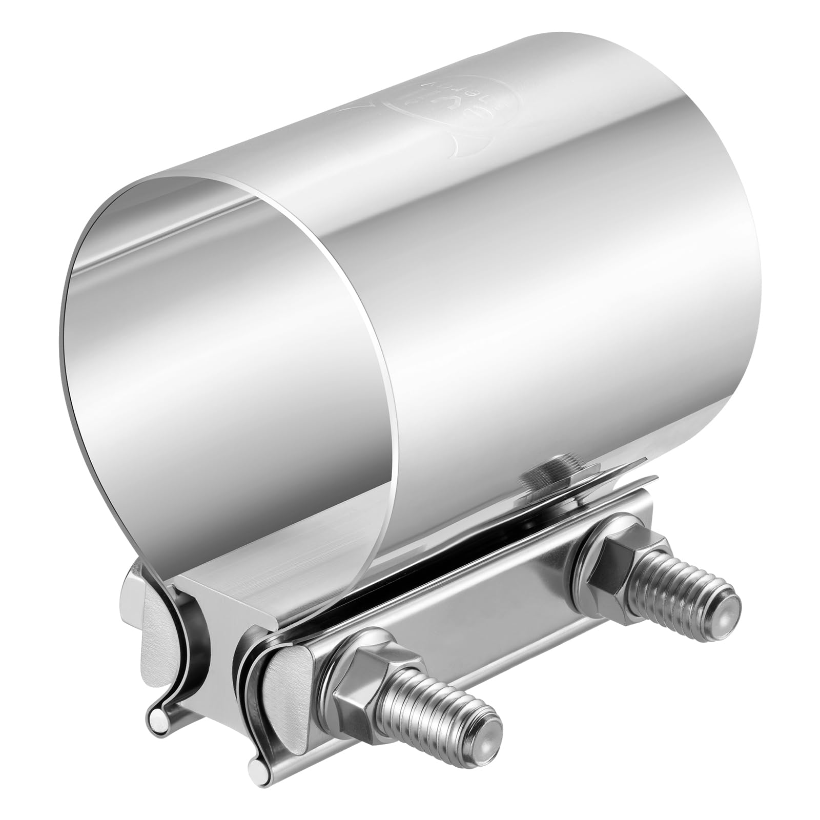 EVIL ENERGY 2-75 inch exhaust clamp for seamless pipe joining and secure sealing.