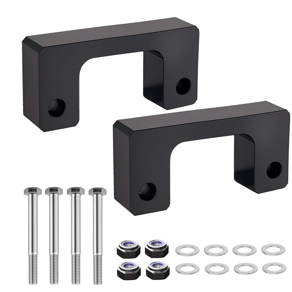 EVIL ENERGY 2-Inch front strut spacers for Chevy Silverado improve stance and ground clearance