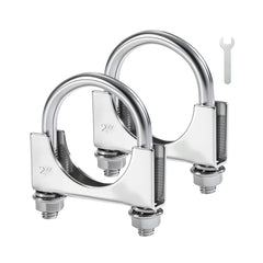 EVIL ENERGY 2in U-bolt exhaust clamp secures a tight connection for exhaust pipes.
