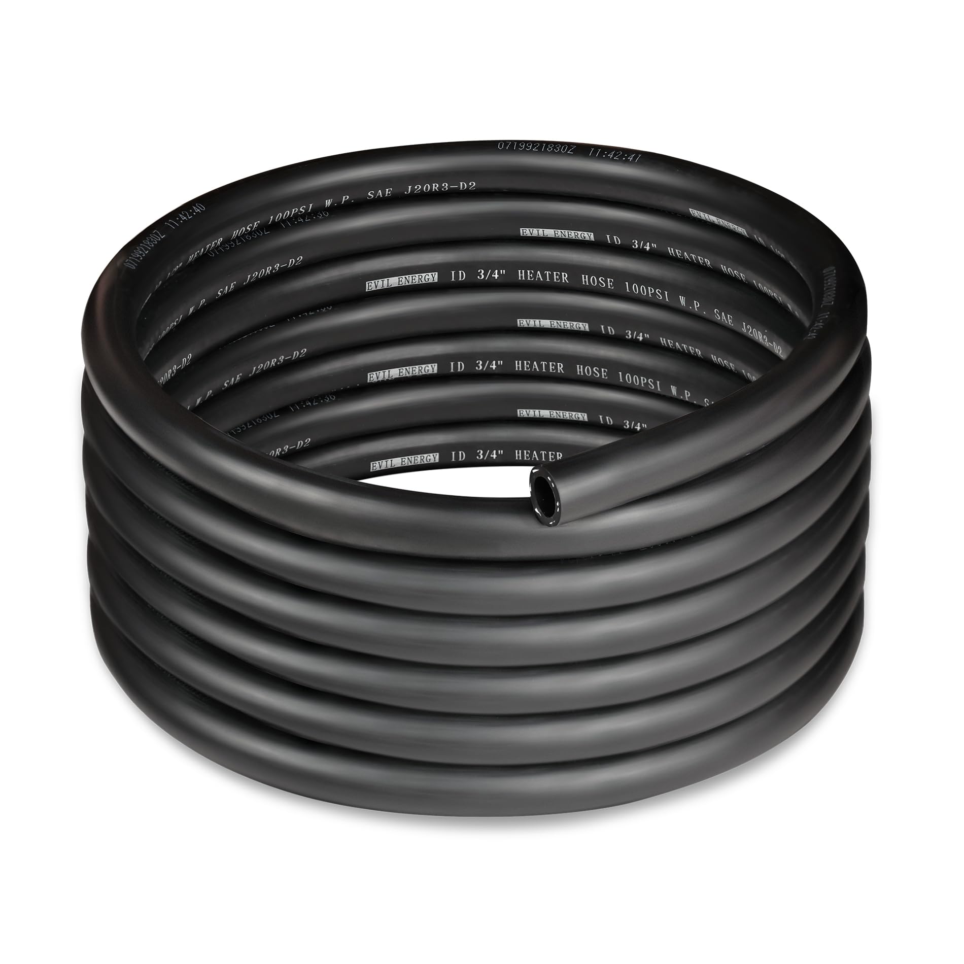 EVIL ENERGY 34in heater hose end provides a secure coolant connection.