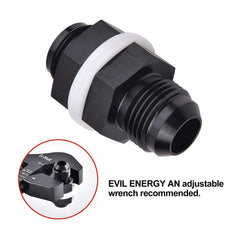 EVIL ENERGY 37-degree flare seal helps achieve leak-resistant fuel line joints.
