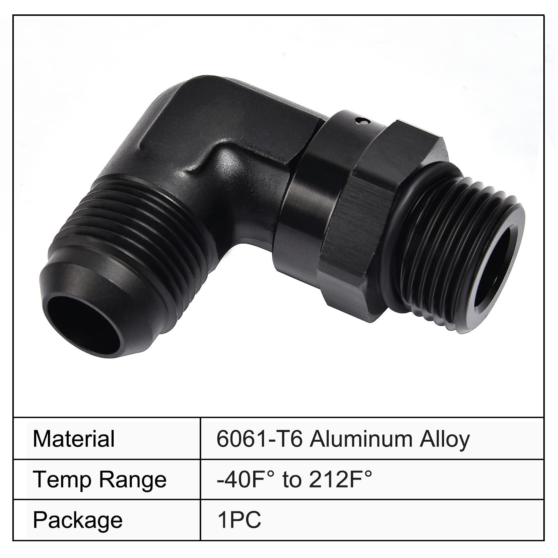 EVIL ENERGY 37-degree flare seal detail for reliable routing of fluids.