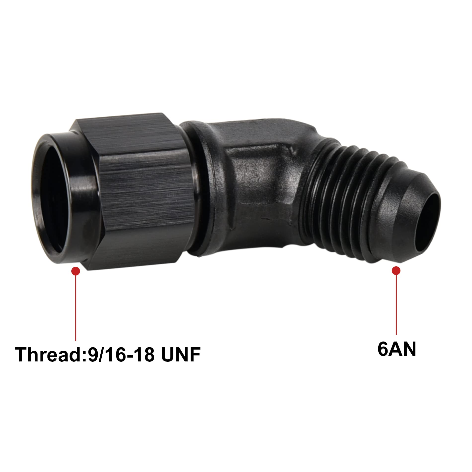 EVIL ENERGY 37-degree flare seal ensures tight sealing and reliability.