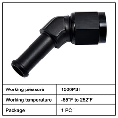 EVIL ENERGY 37-degree sealed flare for tight, reliable sealing.