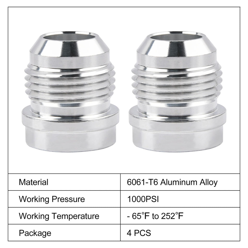 EVIL ENERGY 37-degree seat sealing shown on bung fitting for leak control.