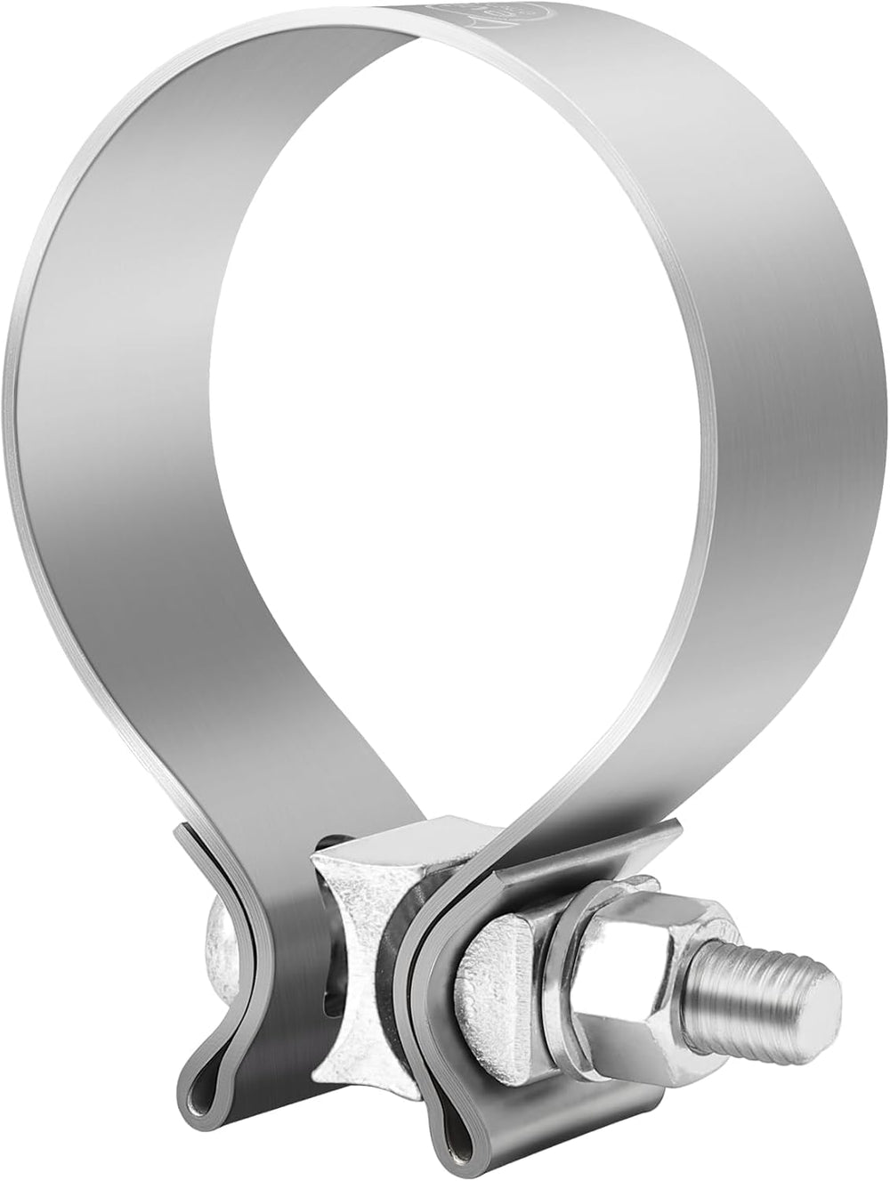 EVIL ENERGY 3.0-inch exhaust clamp securing a pipe junction for a secure seal
