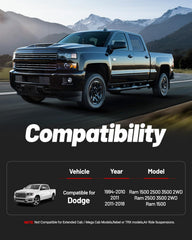 EVIL ENERGY 3-inch leveling kit for 2011-2018 Ram 1500 boosts ride height.