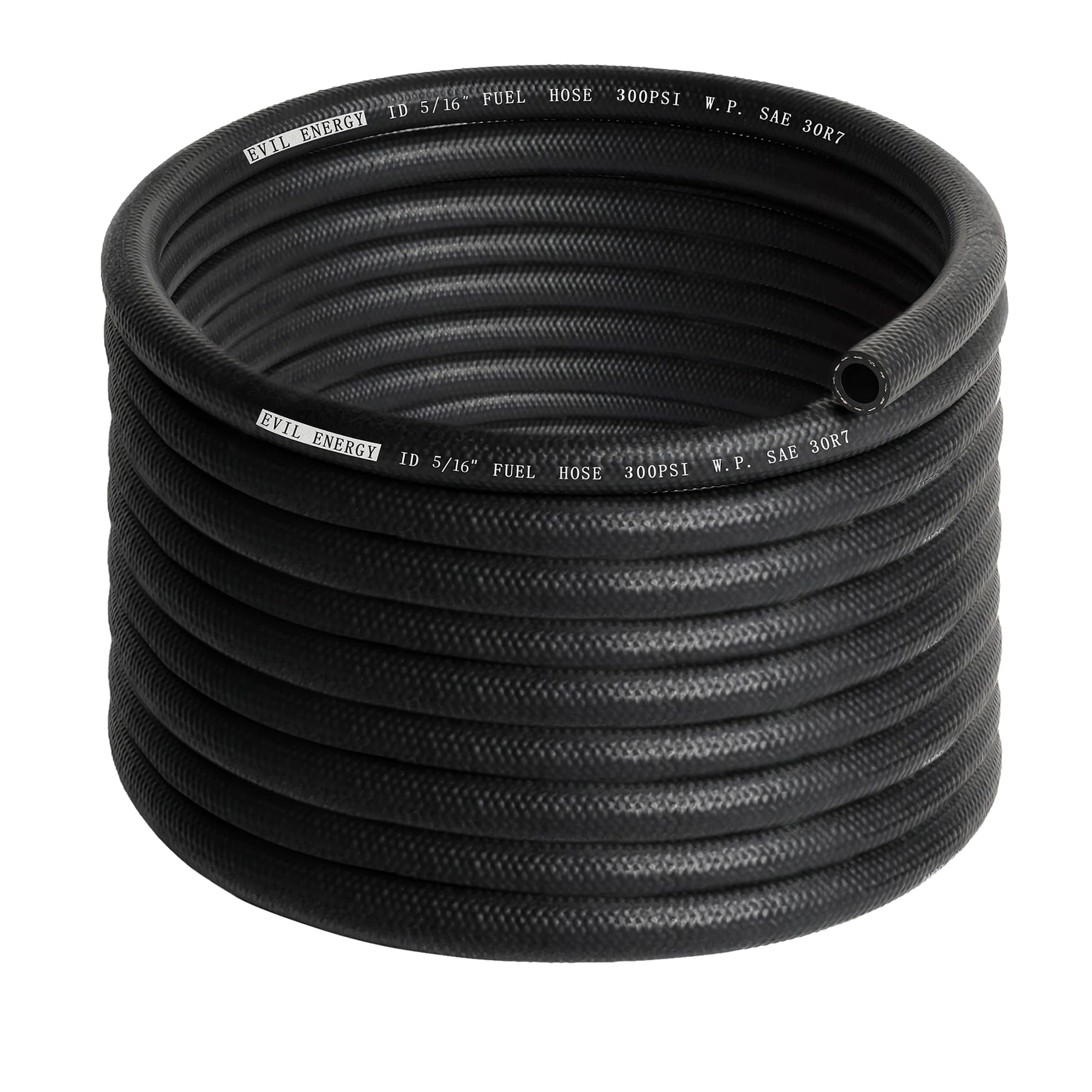 EVIL ENERGY 5-16 fuel hose with push-lock fitting for quick secure connections.