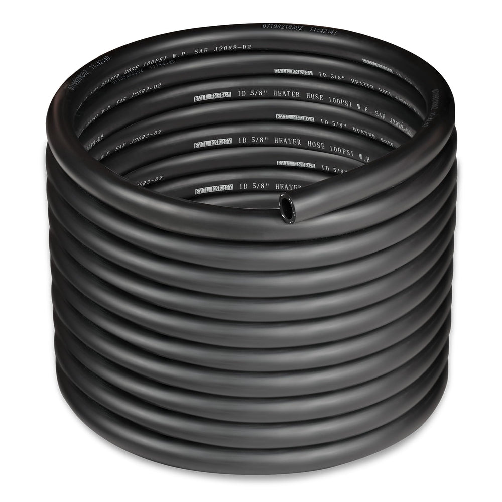 EVIL ENERGY 58-inch heater hose for automotive coolant flow.
