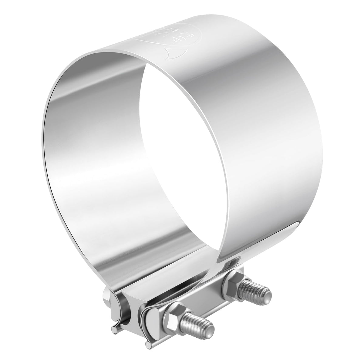 EVIL ENERGY 5in exhaust clamp assembly demonstrates a durable connection for exhaust systems