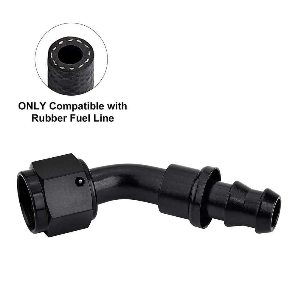 EVIL ENERGY 6061-T6 aluminum alloy fitting delivers strong, corrosion-resistant durability.