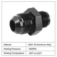 EVIL ENERGY 6061-T6 aluminum black anodized body offers bright appearance and anti-corrosion protection.