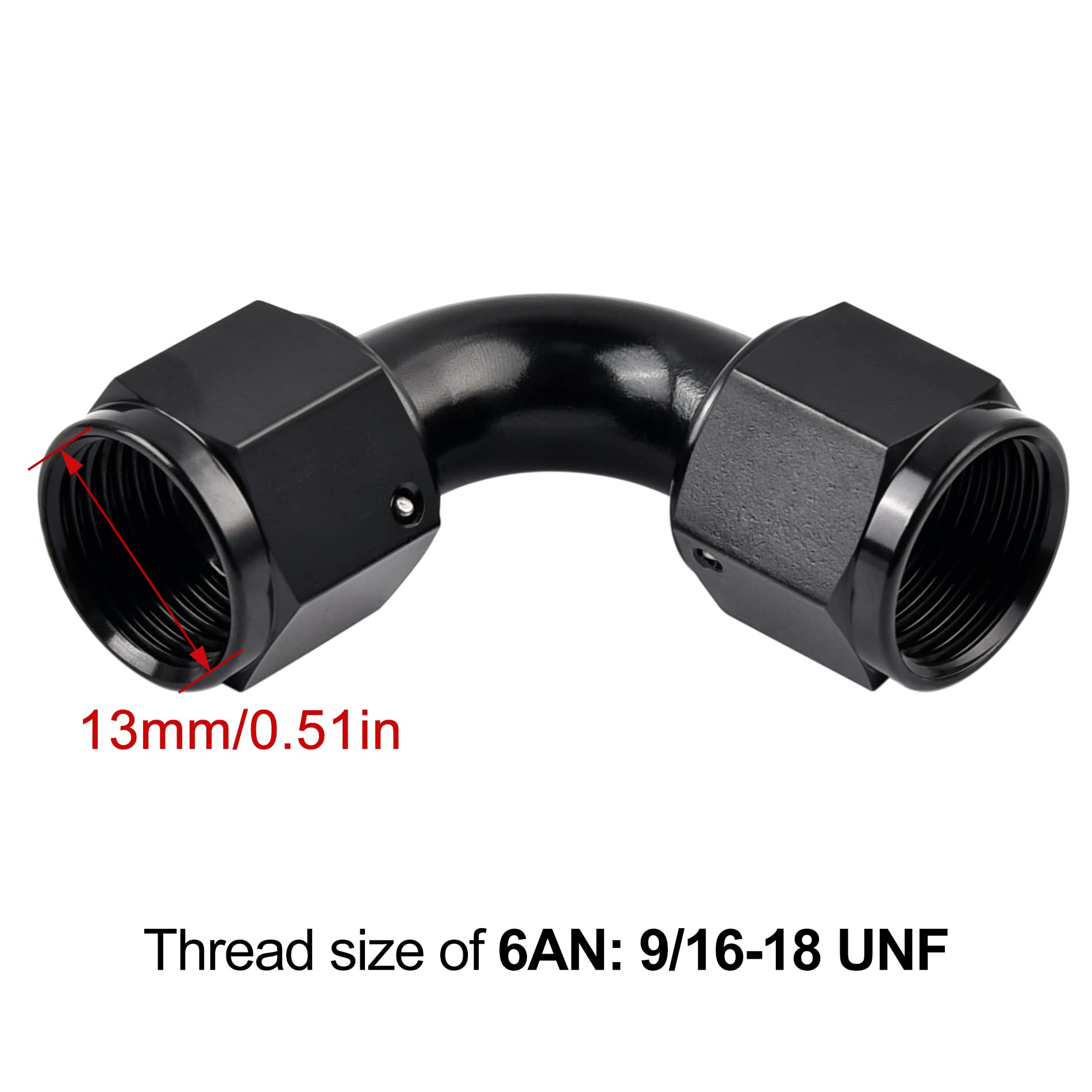 6061-T6 aluminum EVIL ENERGY coupler with black anodized coating for durability