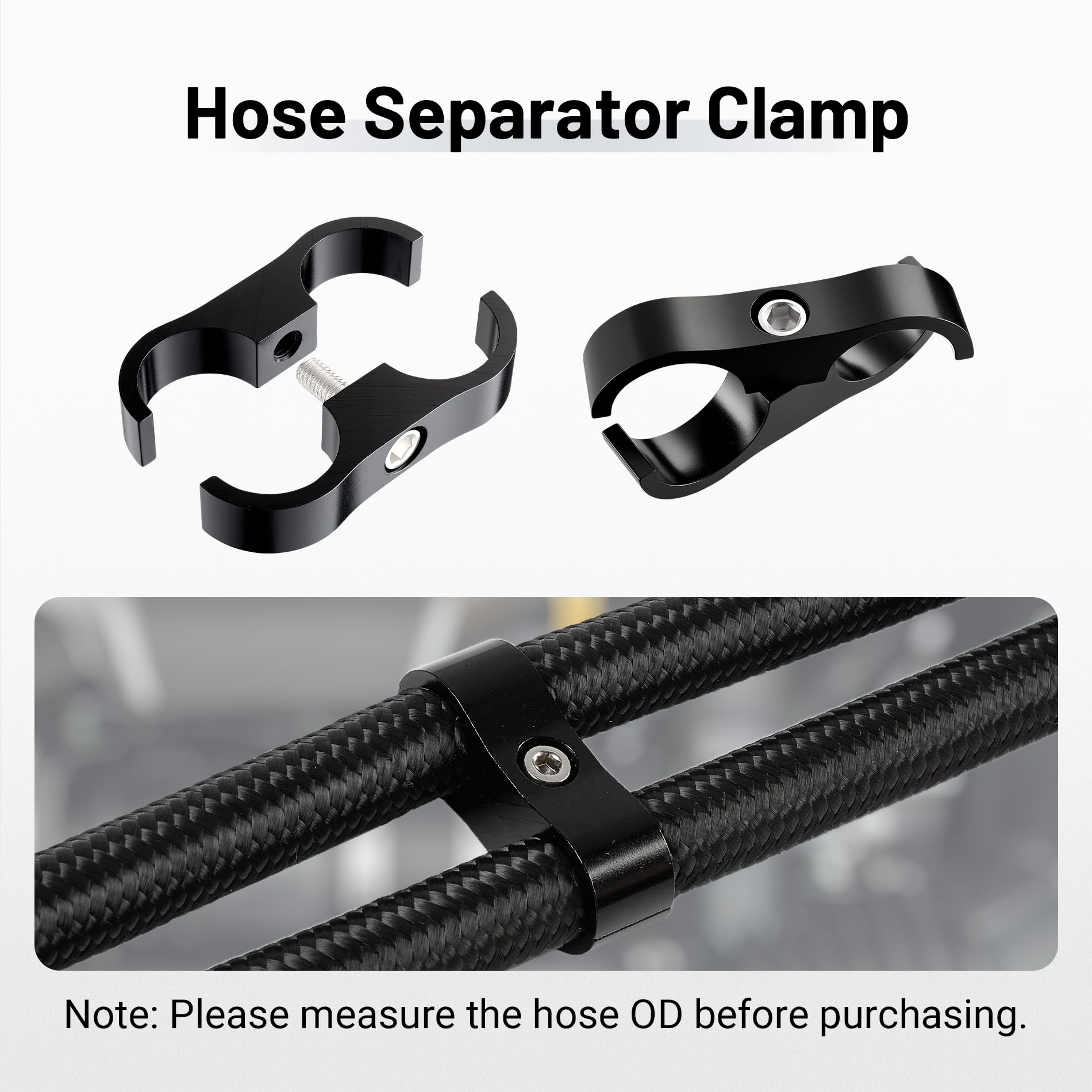EVIL ENERGY 6061-T6 aluminum clamp in a durable finish.