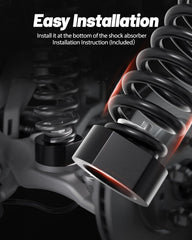 EVIL ENERGY 6061-T6 aluminum spacers highlighted for strength and durability.
