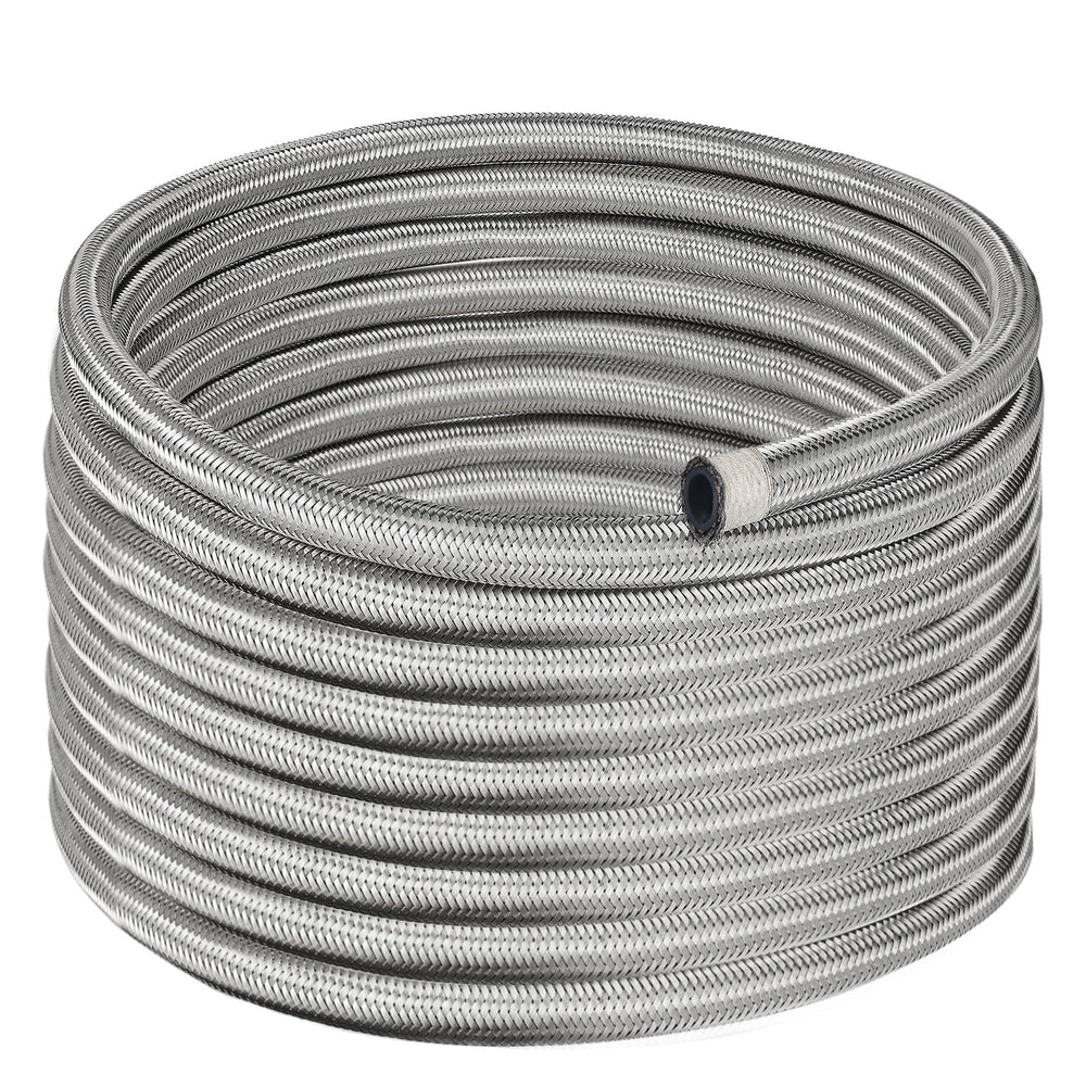 EVIL ENERGY 6AN braided fuel line, 20ft length, for reliable high-pressure fuel routing.