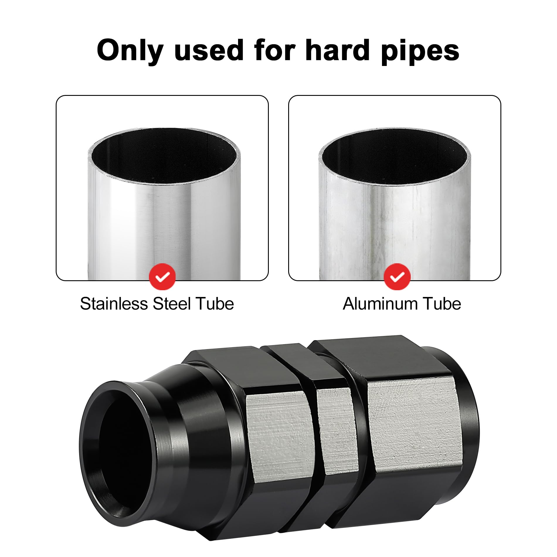 Side view highlights 9/16 UNF thread and 37 degree flare seal for reliable performance.
