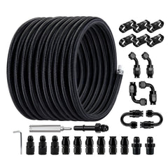EVIL ENERGY 6AN PTFE fuel line kit overview shows a durable, high-performance assembly.