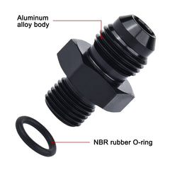 EVIL ENERGY 6AN to M12 adapter detail highlights high-pressure sealing capability