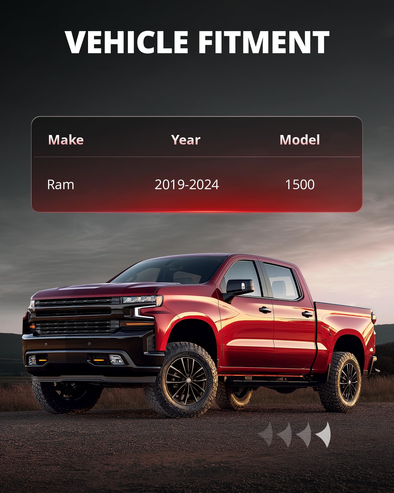 EVIL ENERGY hub bore 77.8mm spacers with lip for Ram 1500