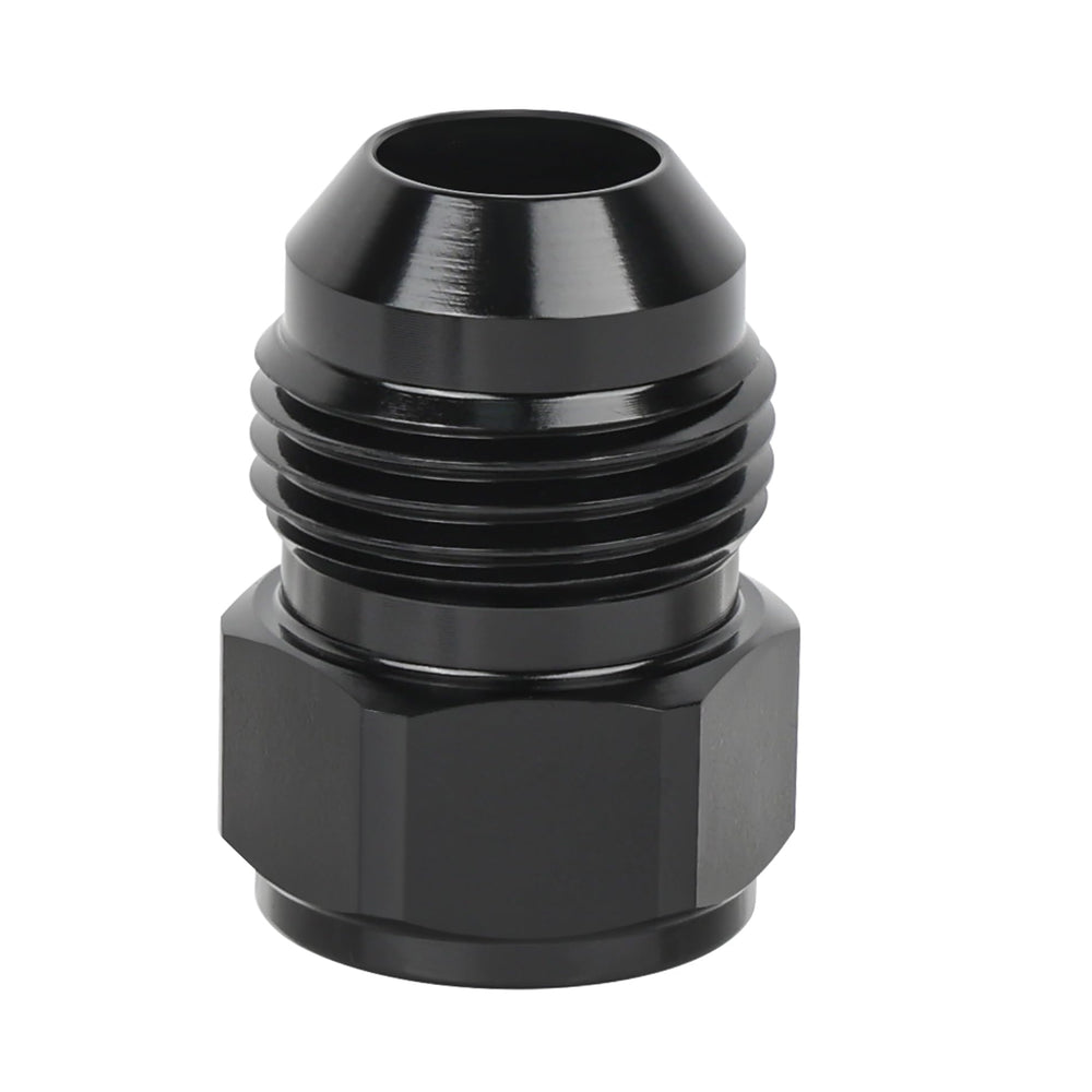 EVIL ENERGY 8AN to 10AN flare reducer close-up shows precision threads and fit