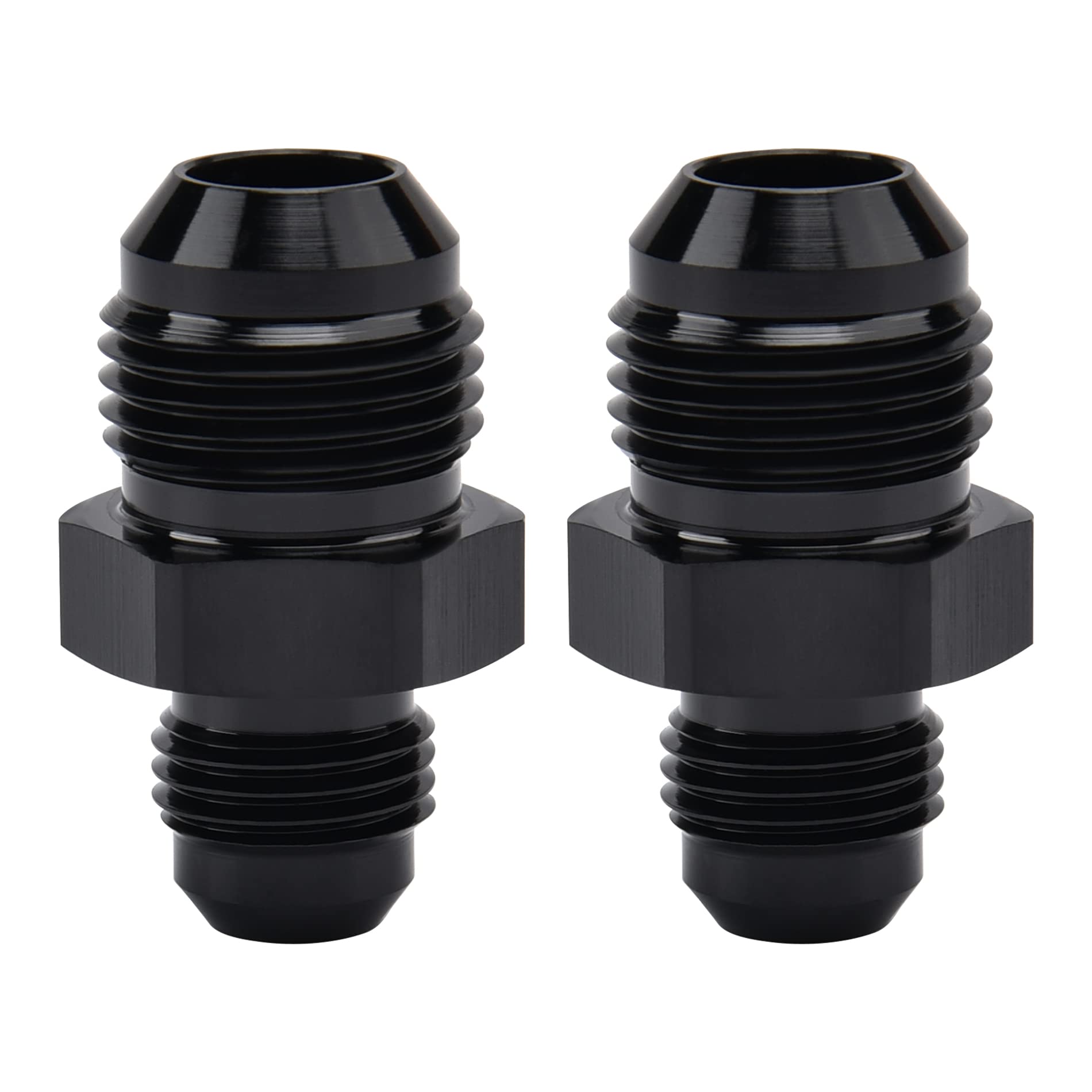 EVIL ENERGY 8AN-to-AN6 flare reducer straight adapter for fuel lines