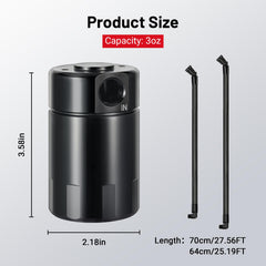 EVIL ENERGY installation brackets and hoses provide secure, straightforward mounting.