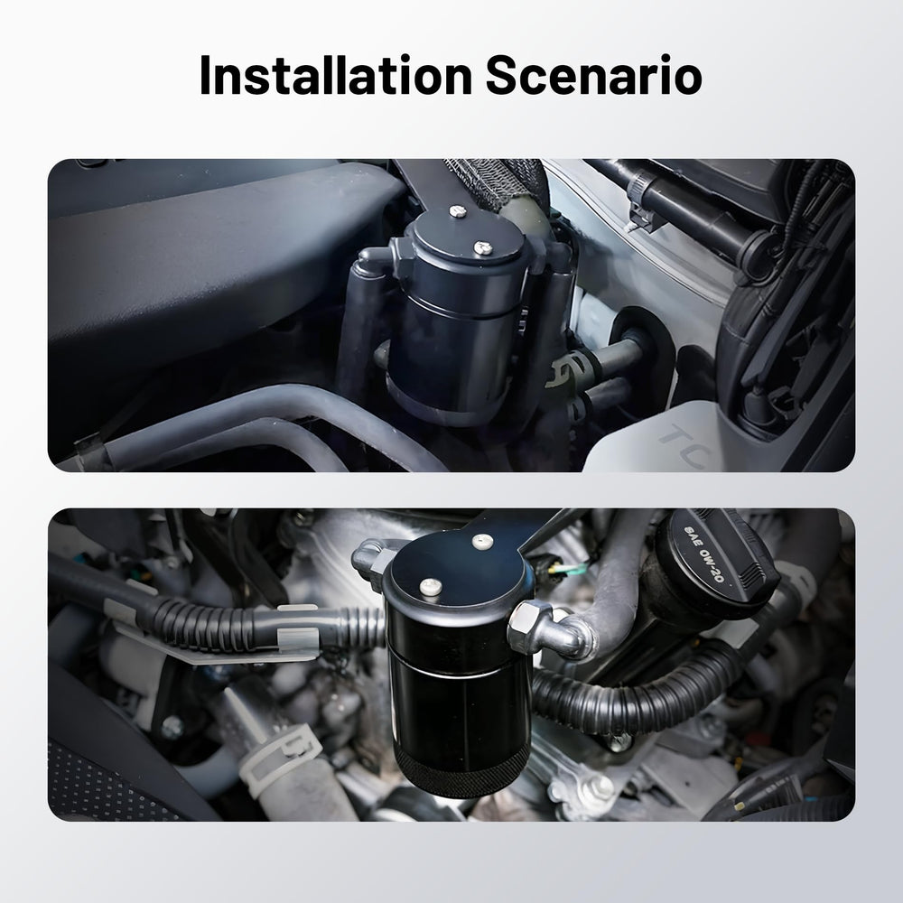 EVIL ENERGY air oil separator in action supports cleaner intake and engine efficiency.