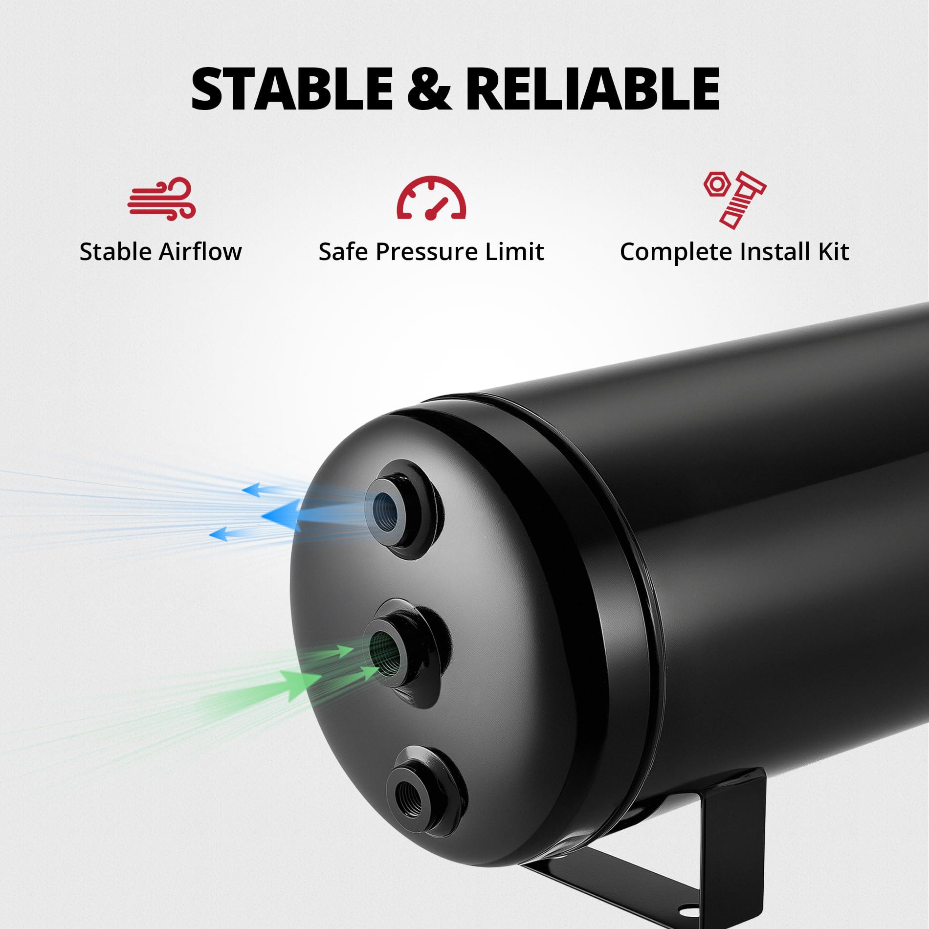 EVIL ENERGY compact dimensions 24.02 by 7.09 by 8.66 inches fit tight spaces.