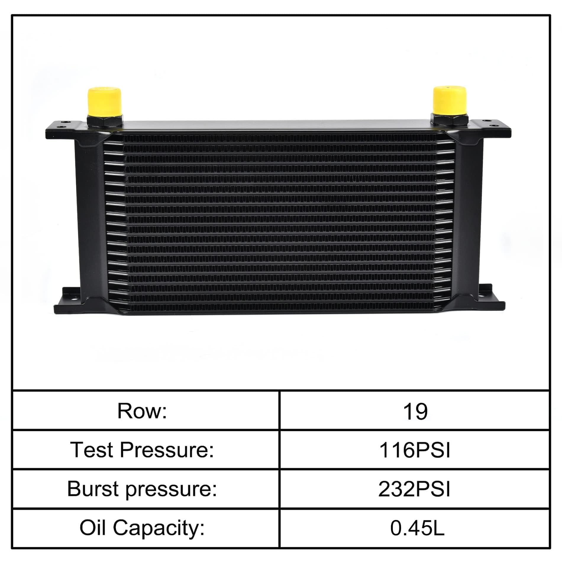 EVIL ENERGY aluminium black radiator style cooler ready for universal use