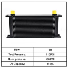 EVIL ENERGY aluminium black radiator style cooler ready for universal use