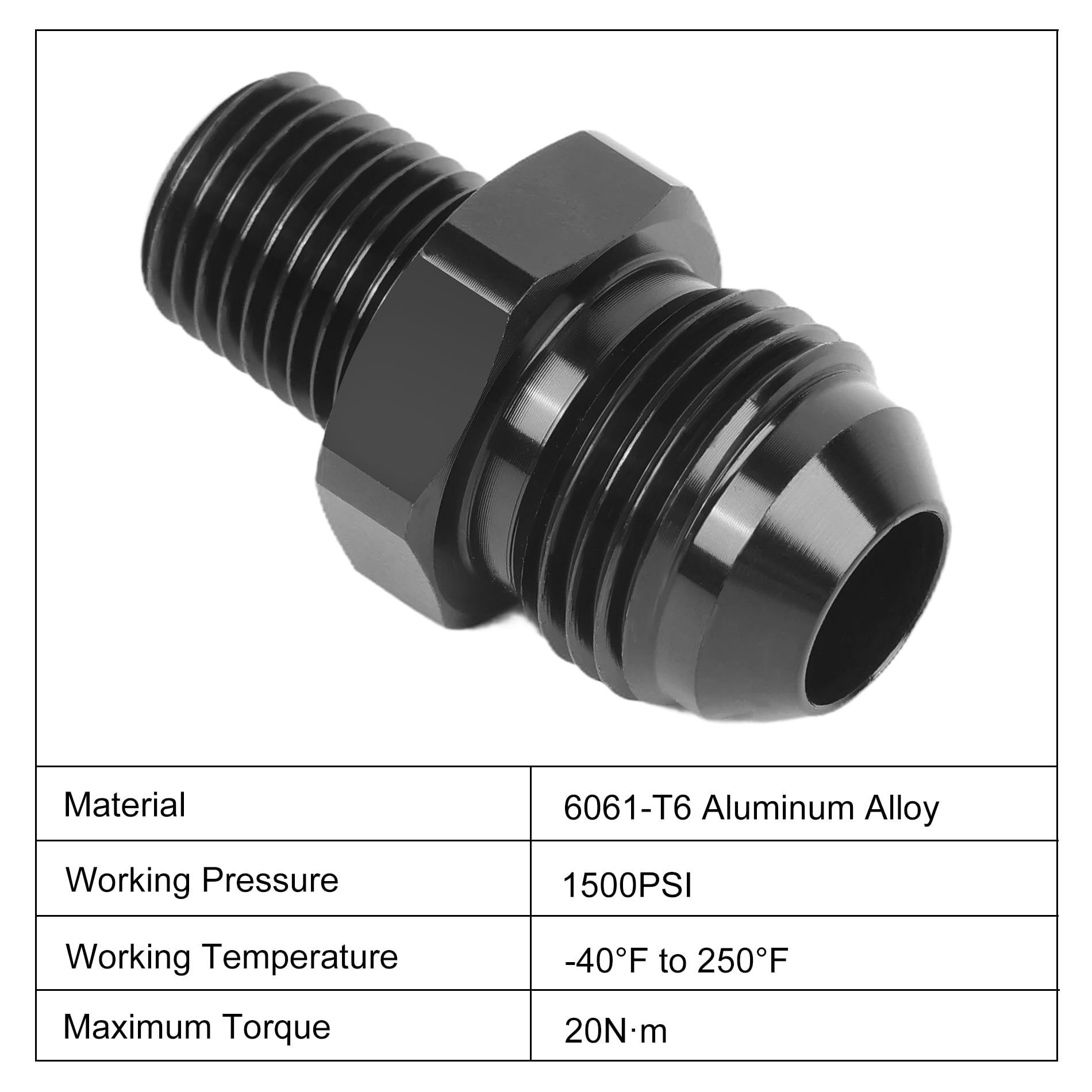 EVIL ENERGY aluminum 6061-T6 with black anodized surface for durability