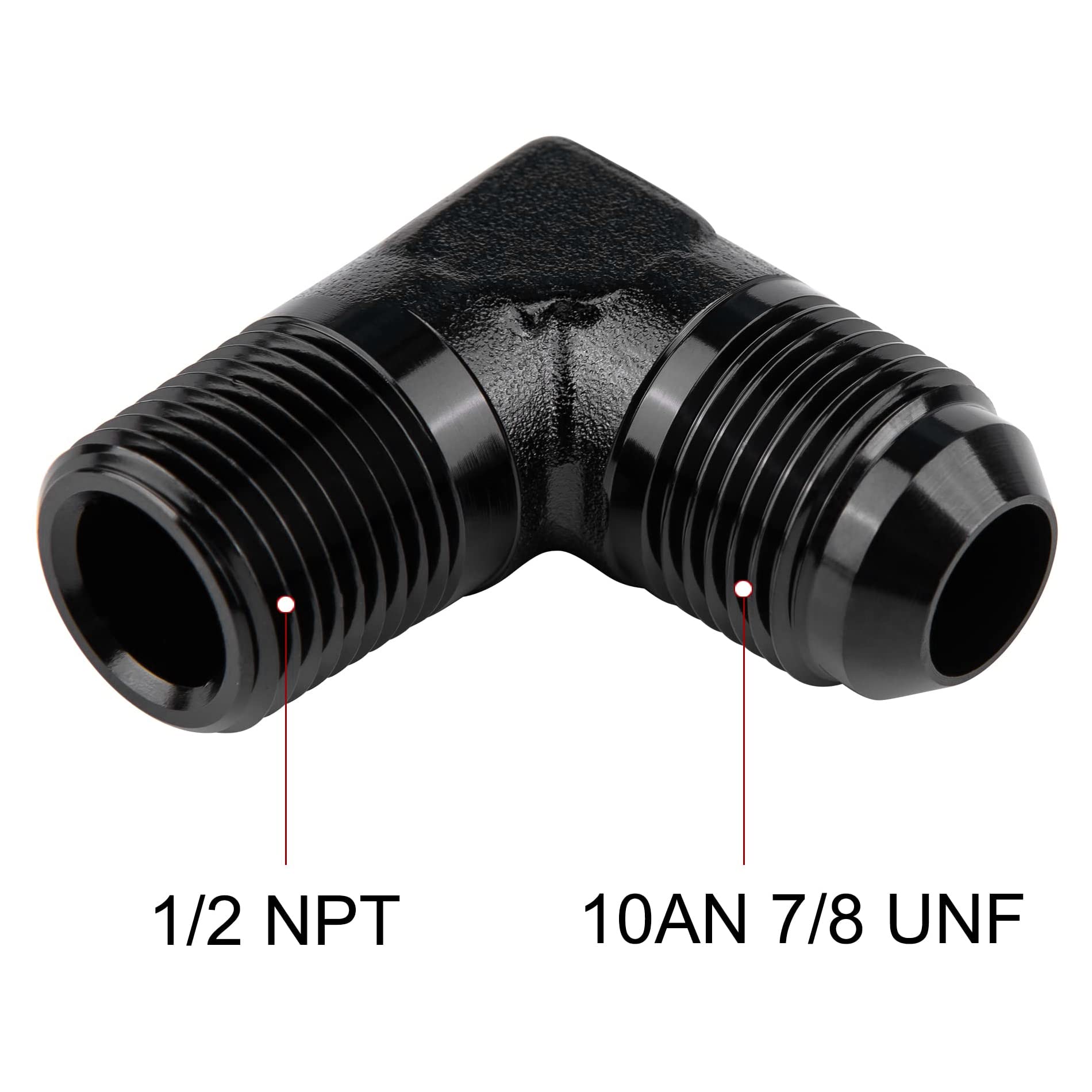 EVIL ENERGY aluminum 6061-T6 black anodized construction for reliable connections.