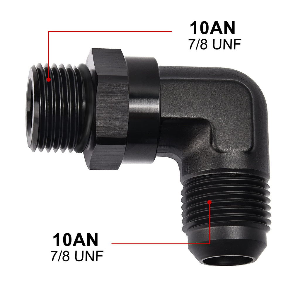 EVIL ENERGY aluminum 6061-T6 swivel adapter offers durable, leak-resistant connections.