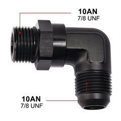 EVIL ENERGY aluminum 6061-T6 swivel adapter offers durable, leak-resistant connections.