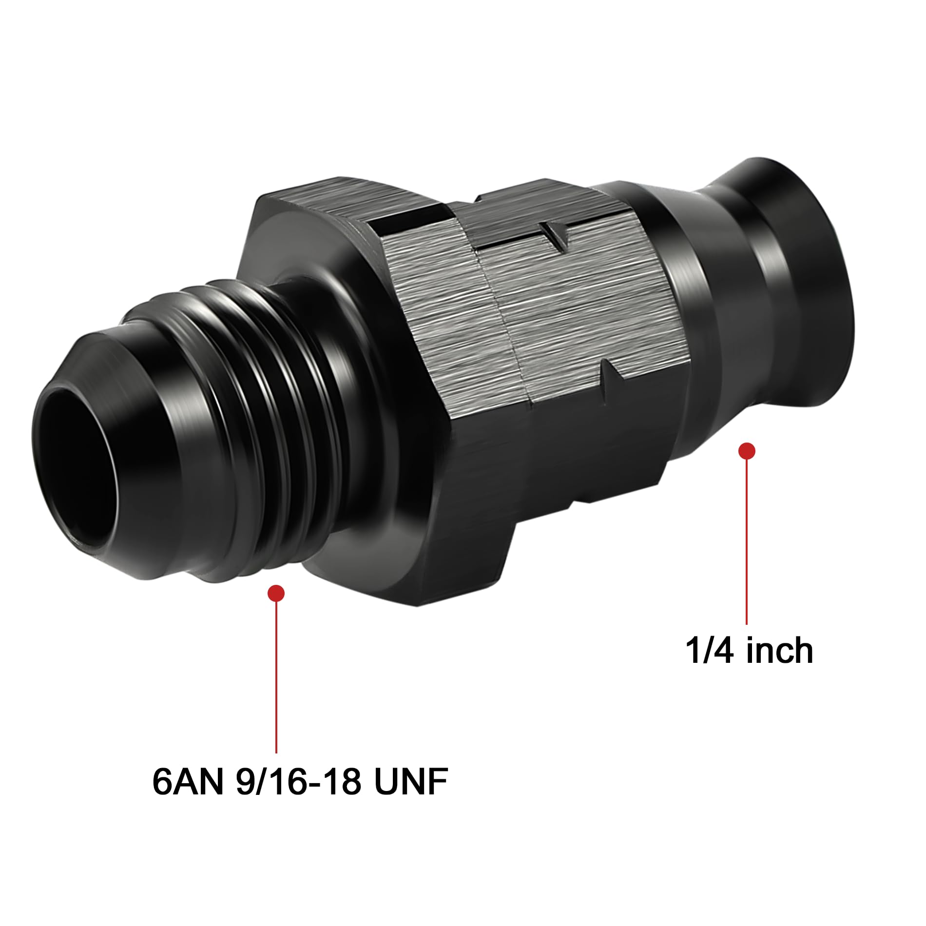 EVIL ENERGY aluminum alloy body with brass ferrule ensures durable fuel connections.