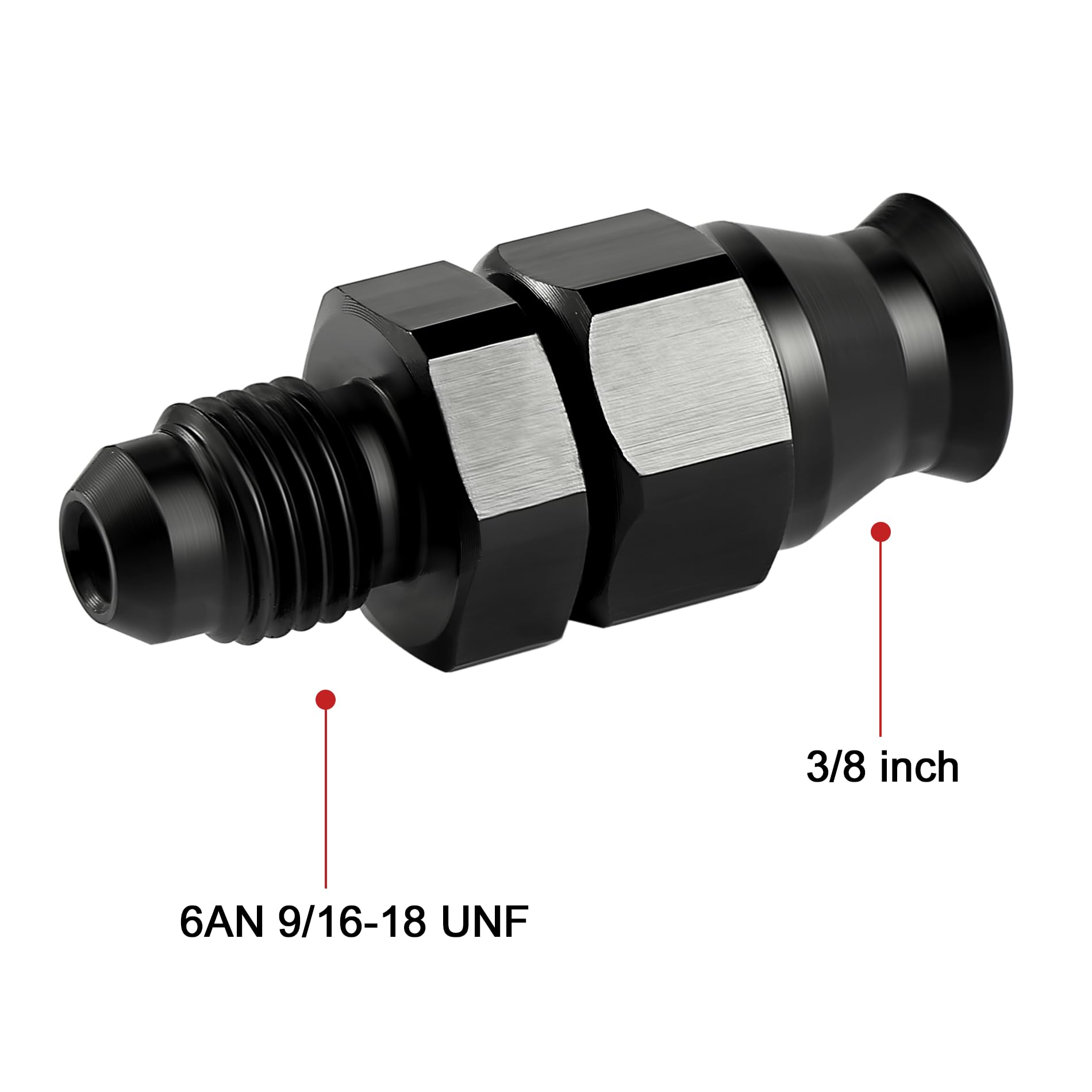 EVIL ENERGY aluminum with brass ferrule construction for strong, corrosion-resistant connections.