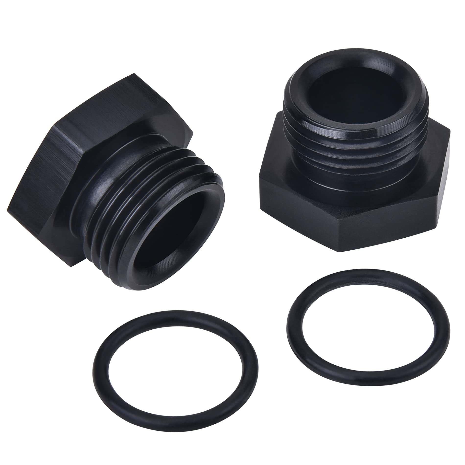 EVIL ENERGY AN10 block-off cap ORB plug with rugged aluminum body for high-pressure lines