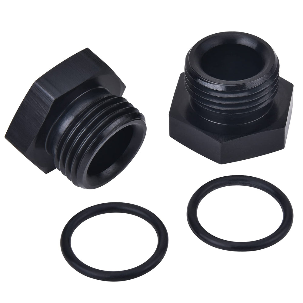 EVIL ENERGY AN10 block-off cap ORB plug with rugged aluminum body for high-pressure lines